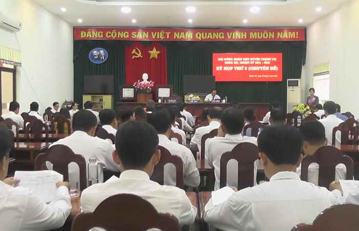 Thạnh Trị: HĐND huyện tổ chức Kỳ họp thứ IX